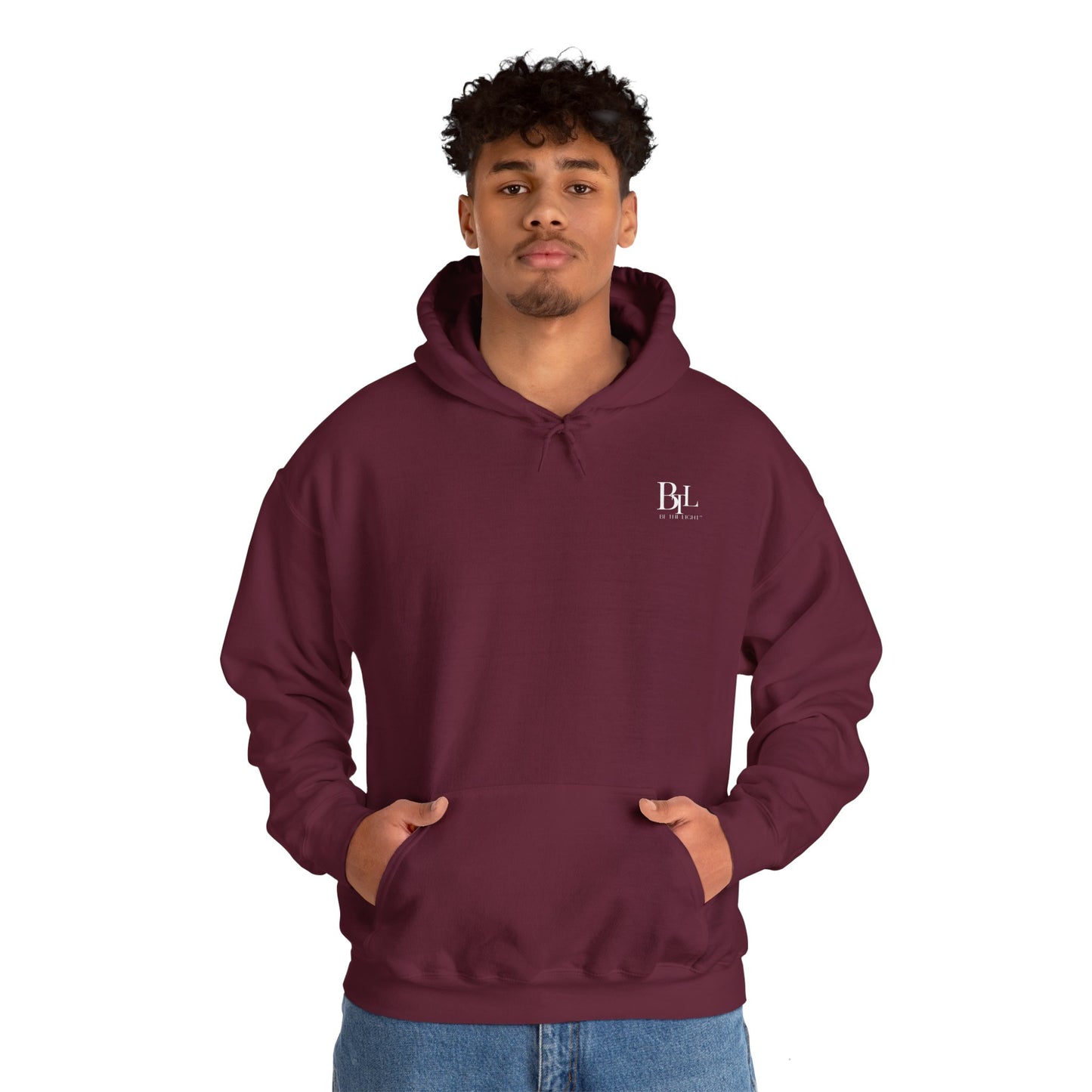 Be The Light Hoodie Burgundy