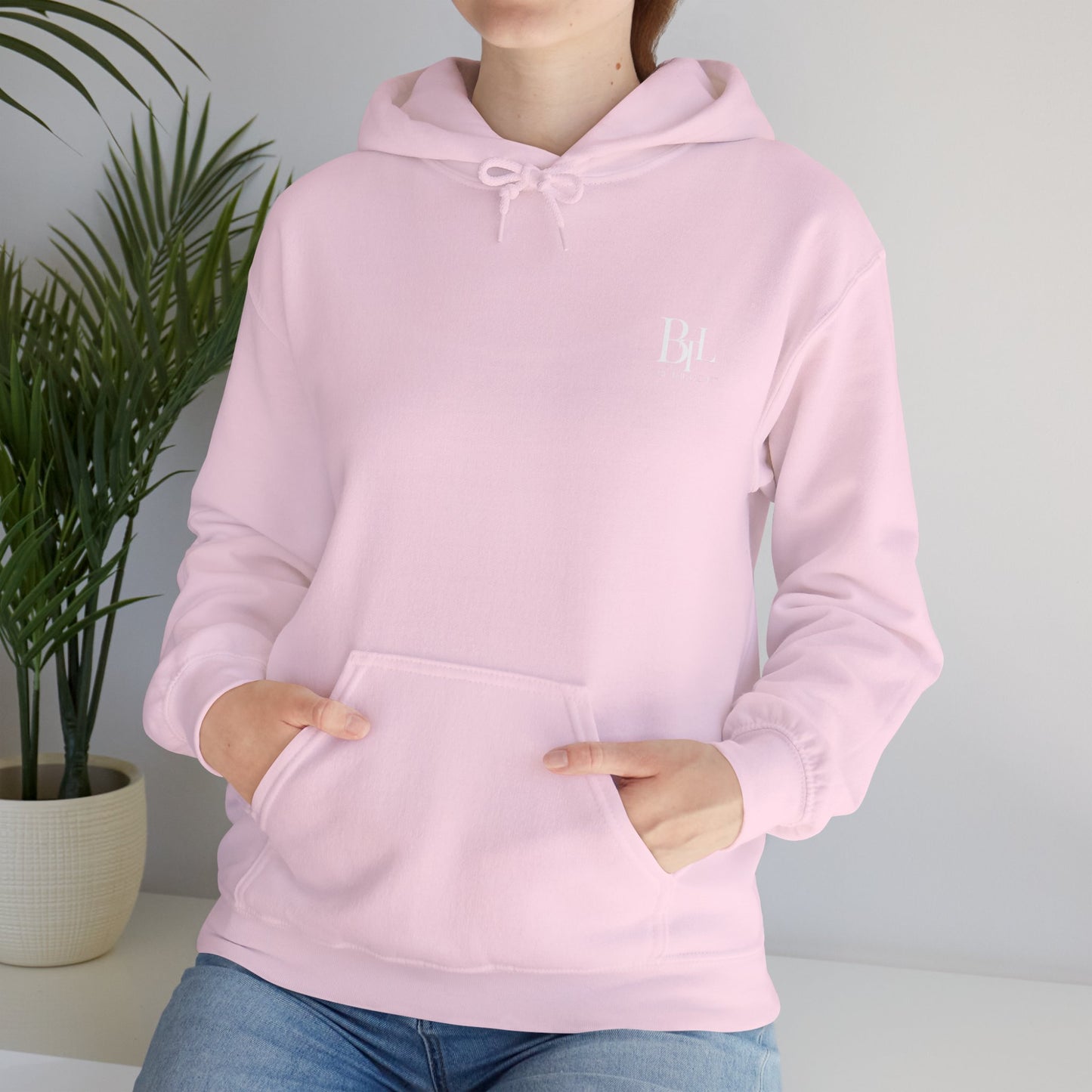 Be The Light Hoodie Pink