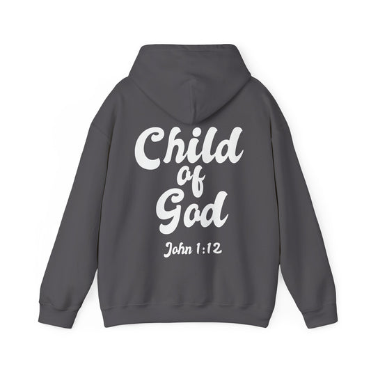 Child of god hoodie Grey