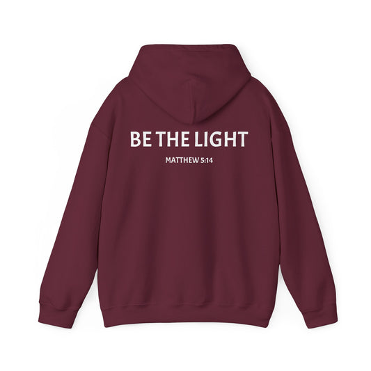 Be The Light Hoodie Burgundy