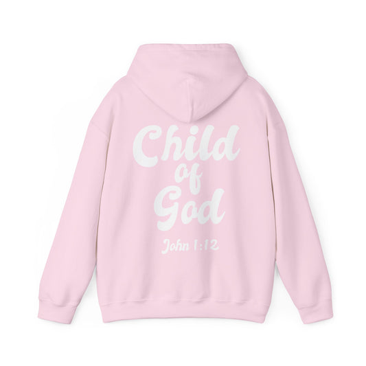 Child of god hoodie Pink