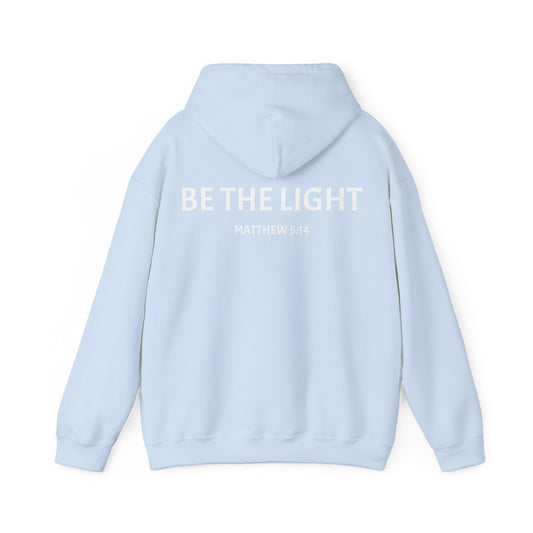 Be The Light Hoodie Blue