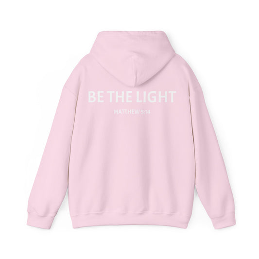 Be The Light Hoodie Pink